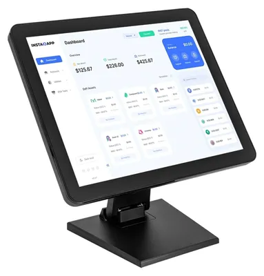 Zdjęcie produktu dla Monitor dotykowy - Wyświetlacz dotykowy - Interaktywny ekran - Ekran wielodotykowy - 17 cali - Obsługa do 10 punktów dotykowych