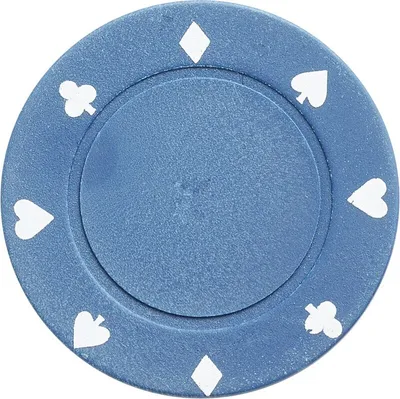 Produktbild von Pegasi Pokerchip 4g Blau - 25Stk. - Pokerchips - Pokerchips ohne wert - Kunststoff - Poker