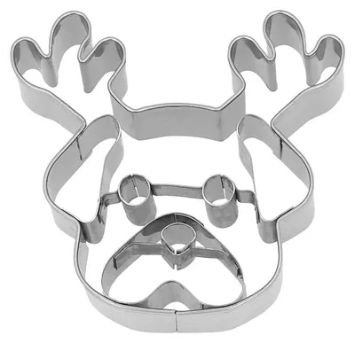 Produktbild von BIRKMANN Ausstechform Weihnachtsmops, 7,5 cm, Edelstahl, 199514