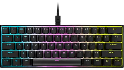 Image de Clavier gaming CORSAIR K65 Mini RGB Noir