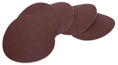 Obrázek produktu pro Sada brusných papírů SCHEPPACH Ø 125 mm zrnitost 80 vhodná pro BTS 700 5 kusů