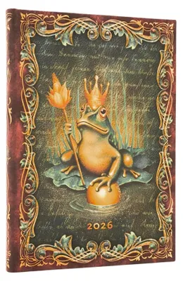 Productafbeelding van 12-maands kalender. 2026, Froschkönig Midi, dubbelzijdig