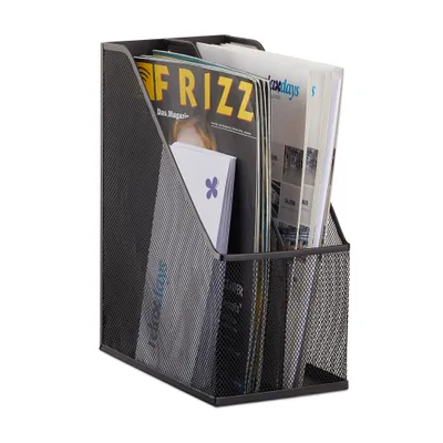 Obrázok produktu pre Zakladač na časopisy s 2 priehradkami RD2495, čierna