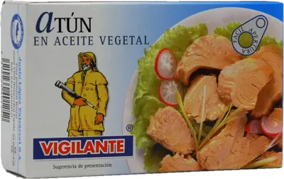 Immagine prodotto di Vigilante Atun claro en Aceite vegetal Tonno in olio vegetale 73g