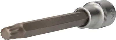 Produktbild von Brilliant Tools 1/2" Vielzahn-Bit-Stecknuss, 140 mm lang