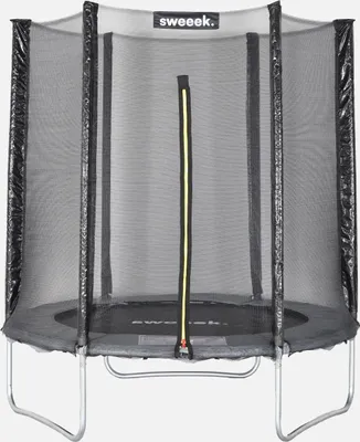 Produktbild von sweeek - Trampolin Ø180cm mit Schutznetz - Grau