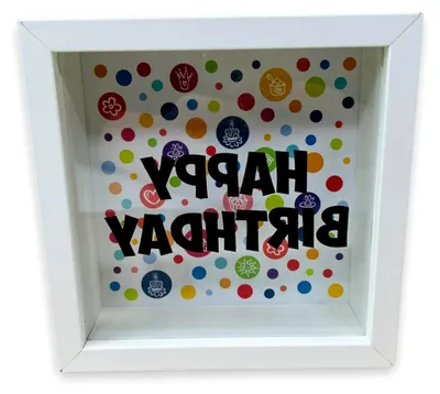 Produktbild von Sparkasse Happy Birthday Spardose mit Bilderrahmen 15x15x5cm