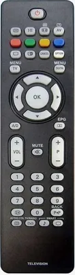 Produktbild von Ersatz Fernbedienung für Philips 26PFL5322/10 | 26PFL5322/12 | 26PFL5322S/60 | 26PFL5522D/05 | 26PFL5522D/12 | 26PFL7532D | 26PFL7532D/12