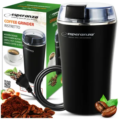 Produktbild von Esperanza Elektrische Mühle 160W für Kaffee, Gewürze, Nüsse