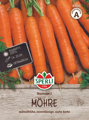 Produktbild von SPERLI Möhrensamen Nantaise 2 Daucus carota 5-7 lfd. Meter