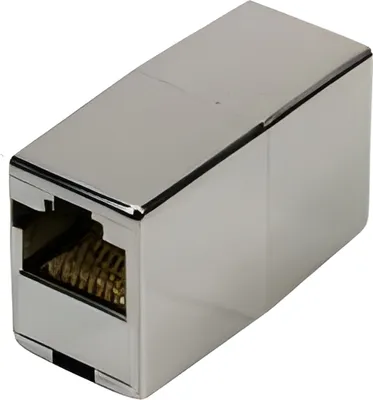 Immagine prodotto di Accoppiatore modulare Logilink CAT 5e, schermato, 1:1, metallo