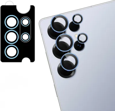 Image de imoshion 2 Pack Protection de l'objectif de l'appareil photo pour le Samsung Galaxy S25 Ultra - Titanium Silverblue