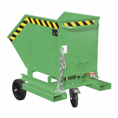 Produktbild von Bauer Späne-Kastenwagen SKW-ET 250, lackiert, Resedagrün