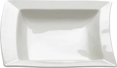 Obrázek produktu pro Maxwell & Williams Sway Deep Plate, polévkový talíř, hluboký talíř, salátový talíř, porcelán, bílý, 19,5 cm, JX31042