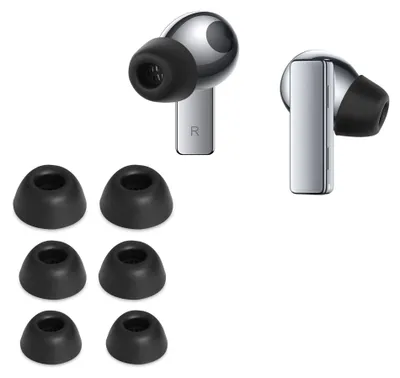 Produktbild von kwmobile 6x Polster kompatibel mit Huawei FreeBuds Pro - 3 Größen - Silikon Ohrstöpsel In-Ear Kopfhörer