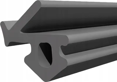 Produktbild von DQ-PP Fensterdichtung | Schwarz | 10 Meter | S-834X VEKA | PVC Fenster | Gummidichtug Dichtung Dichtband