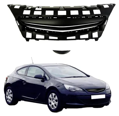 Produktbild von Sportgrill Wabengrill schwarz ohne Emblem für Opel Astra J GTC 20