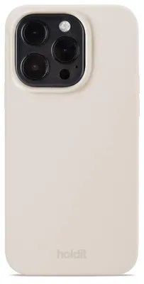 Obrázek produktu pro HoldIt Silicone, Obal, Apple, iPhone 15 Pro, 17 cm (6.7"), Béžová