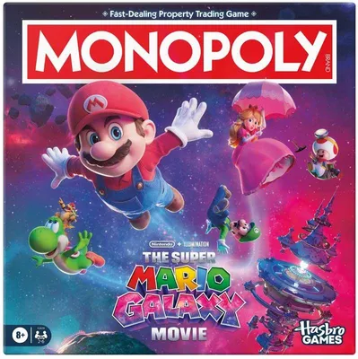 Produktbild von Monopoly Der Super Mario Galaxy Film Edition, 8 Jahr(e)