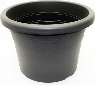 Produktbild von Schulz 818600 Pflanztopf Cilindro d= 50 cm Außenmaß anthrazit Kunststoff