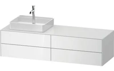 Produktbild von DURAVIT WT4867L85850010 Konsolen-WTU wh White Tulip 550x1300x