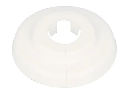 Produktbild von STEDO Scharnierrosette - weiß Loch: 15 mm x Außen: 49 mm