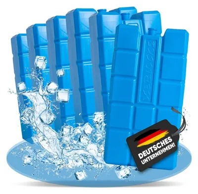 Produktbild von 6 x NEMT Kühlakku 750 ml Kühlelemente für die Kühltasche oder Kühlbox Kühlakku