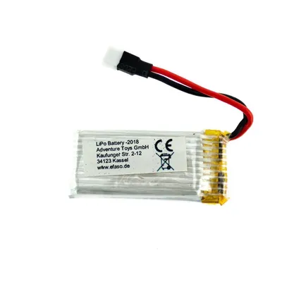 Produktbild von Akku 3,7V / 450mAh / Li-Po / weißer flacher Stecker / U27 U941