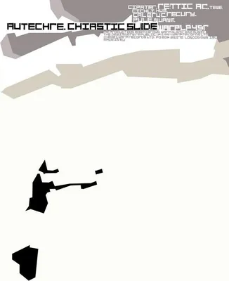 Produktbild von Autechre: Chiastic Slide - - (LP / C)