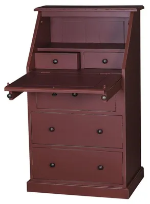 Obrázek produktu pro Casa Padrino sekretář ve venkovském stylu s 5 zásuvkami 65 x 45 x v. 110 cm - Nábytek ve venkovském stylu