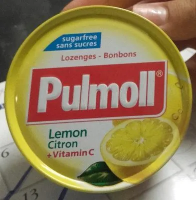 Zdjęcie produktu dla Pulmoll pastylki do ssania Lemon bez cukru 45 g