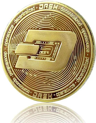 Obrázek produktu pro CHPN – DASH – Mince – Dash – MINCE – Bitcoin – Zlato – Kryptotoken – Token – DSH