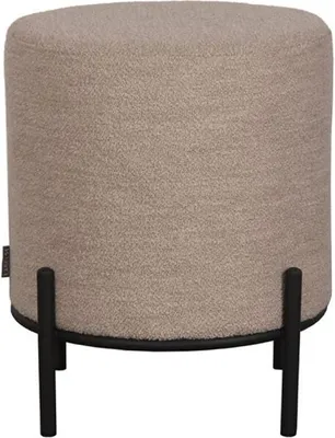 Produktbild von LABEL51 Pouf Troy - Natur - Boucle - M