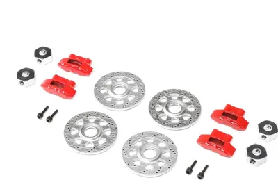 Produktbild von Losi BrakeSetw/WheelHex&Pin(4):RZRRey