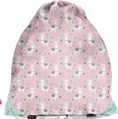 Produktbild von PASO licht Gymbag Turnbeutel Rucksack Sportbeutel Tasche LAMA PP22LM-712, PASO
