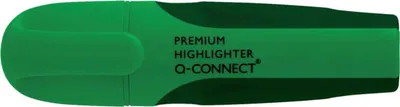 Imagen del producto de Q-Connect® KF16101, resaltador premium, aproximadamente 2-5 mm, verde oscuro