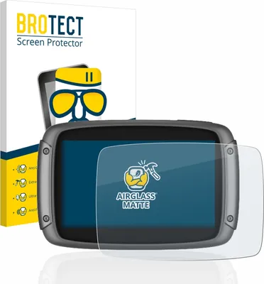 Produktbild von BROTECT Entspiegelungs Schutzglas für TomTom Rider 500 / 550 Schutzfolie Panzer Folie Glas Display Schutz matt