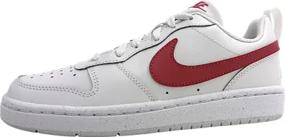 Produktbild von Nike Court Borough Low Sportschuhe Kinder Sneaker sportlicher Schnürer Weiß Freizeit