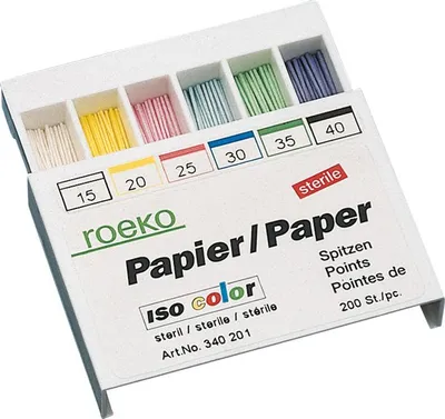 Produktbild von Papierspitzen color ISO 20 500St