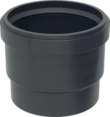 Produktbild von Geberit GE, PE, Steckmuffe, d110, mit Lippendichtung, 367779, 1 Stk.