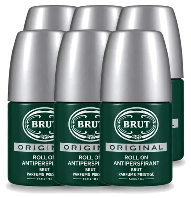 Obrázek produktu pro 6 kusů deodorantu Brut Original, roll-on, 50 ml – výhodná balení