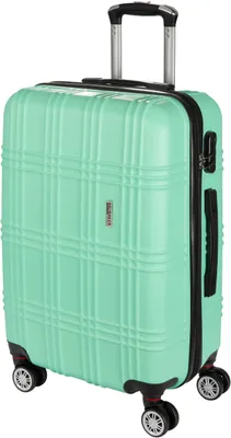 Produktbild von BRUBAKER Hartschalen Reisekoffer Bahamas - Erweiterbarer Rollkoffer mit Zahlenschloss, 4 Rollen und Teleskopgriff - Hartschalenkoffer, Mint