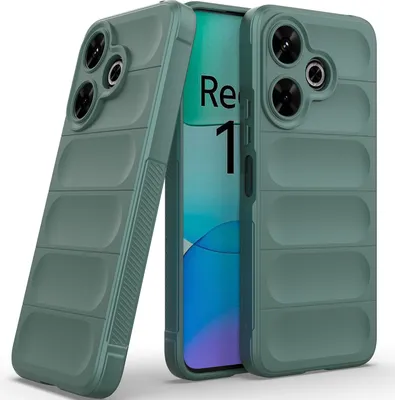 Produktbild von Handyhülle für Xiaomi Redmi 13 Weich TPU Silikon Stossfest Anti-rutsch Hülle Grün