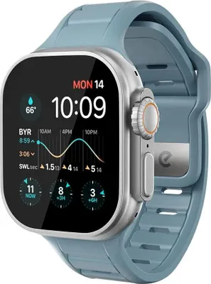 Obrázok produktu pre Keybudz Journey FKM remienok 44/45/46/49 mm - Odolný voči poveternostným vplyvom a 100 % vodotesný - Povrch odolný voči UV žiareniu - Kompatibilný so všetkými modelmi Apple Watch (44-49 mm)