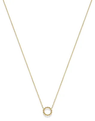 Produktbild von Goldkette Ankerkette diamantiert Collier Kügelchen  585-14 Karat Gold