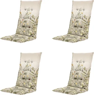 Produktbild von Madison – Hochlehnerkissen Amelie – Mehrfarbig – 123 x 50 x 5 cm – 4er-Set