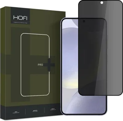 Zdjęcie produktu dla Privaatsusfiltriga kaitseklaas Hofi Galaxy S24 Pro+ Privacy, must