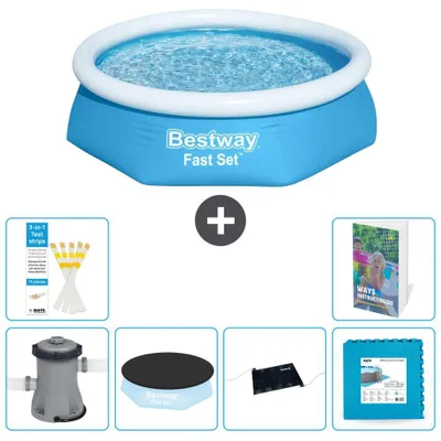 Obrázek produktu pro Bestway Fast Set, kruhový bazén - 244x61 cm - 5 dílů, model S273