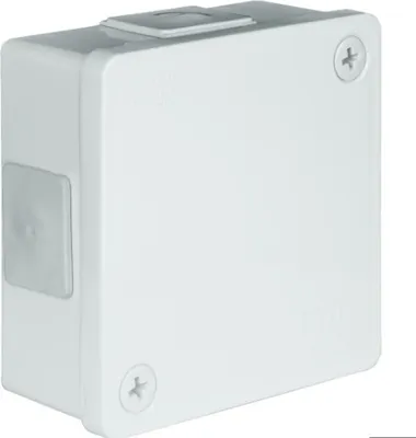 Obrázek produktu pro Povrchová krabice bílá bez svorkovnice 86x86x40 IP55 Viplast 02101