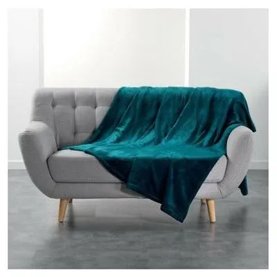 Zdjęcie produktu dla Koc polarowy - Flanou - 180 x 220 cm - Niebieski